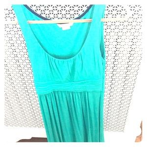 Green Maxie dress